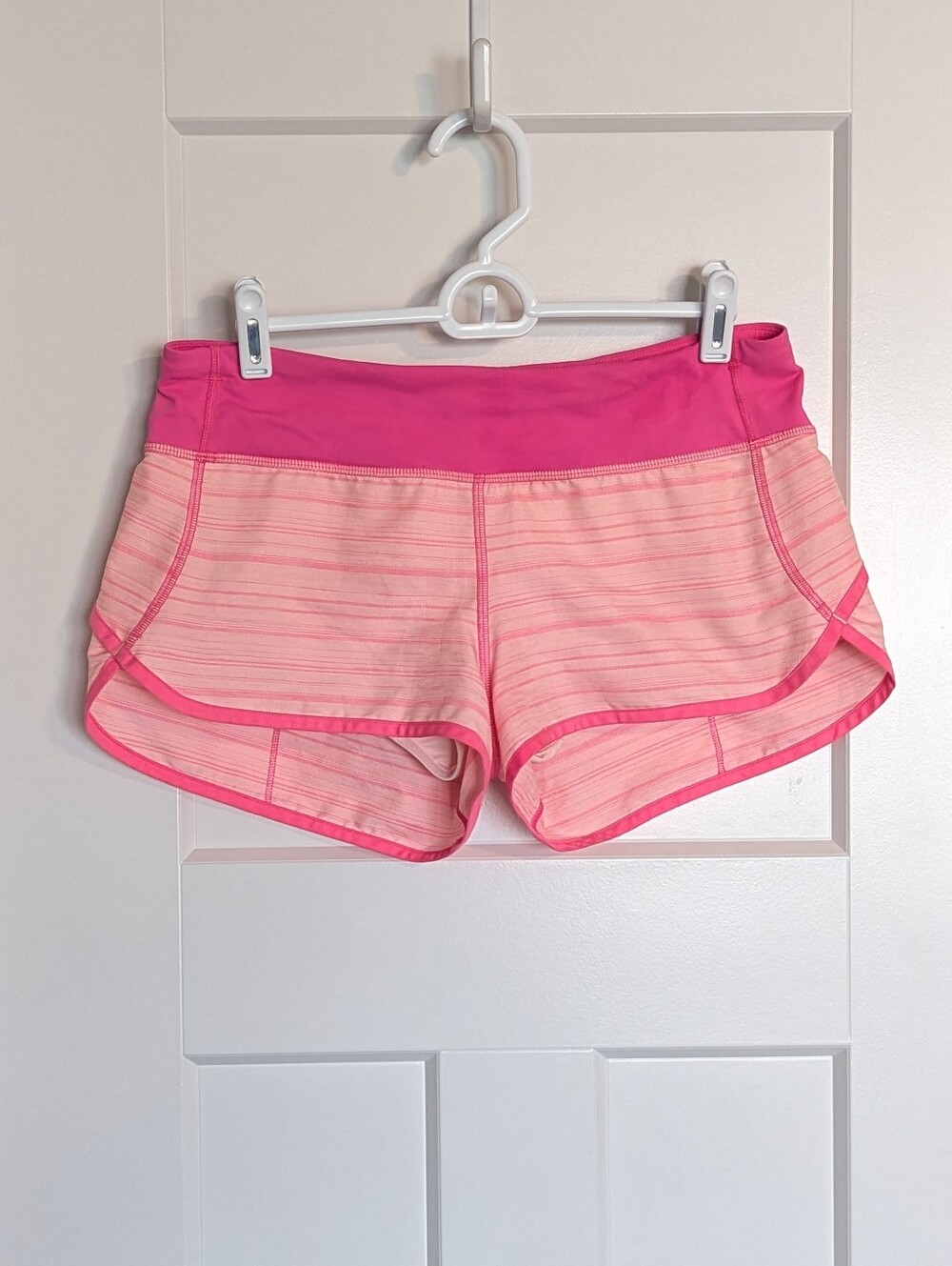 Lululemon Run Speed Shorts - Rare Pink Parfait Pinkelicious sz 6